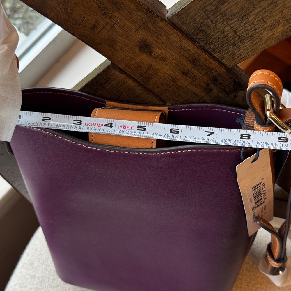 Dooney & Bourke Small Ridley Crossbody Bag Plum - Picture 7 of 9